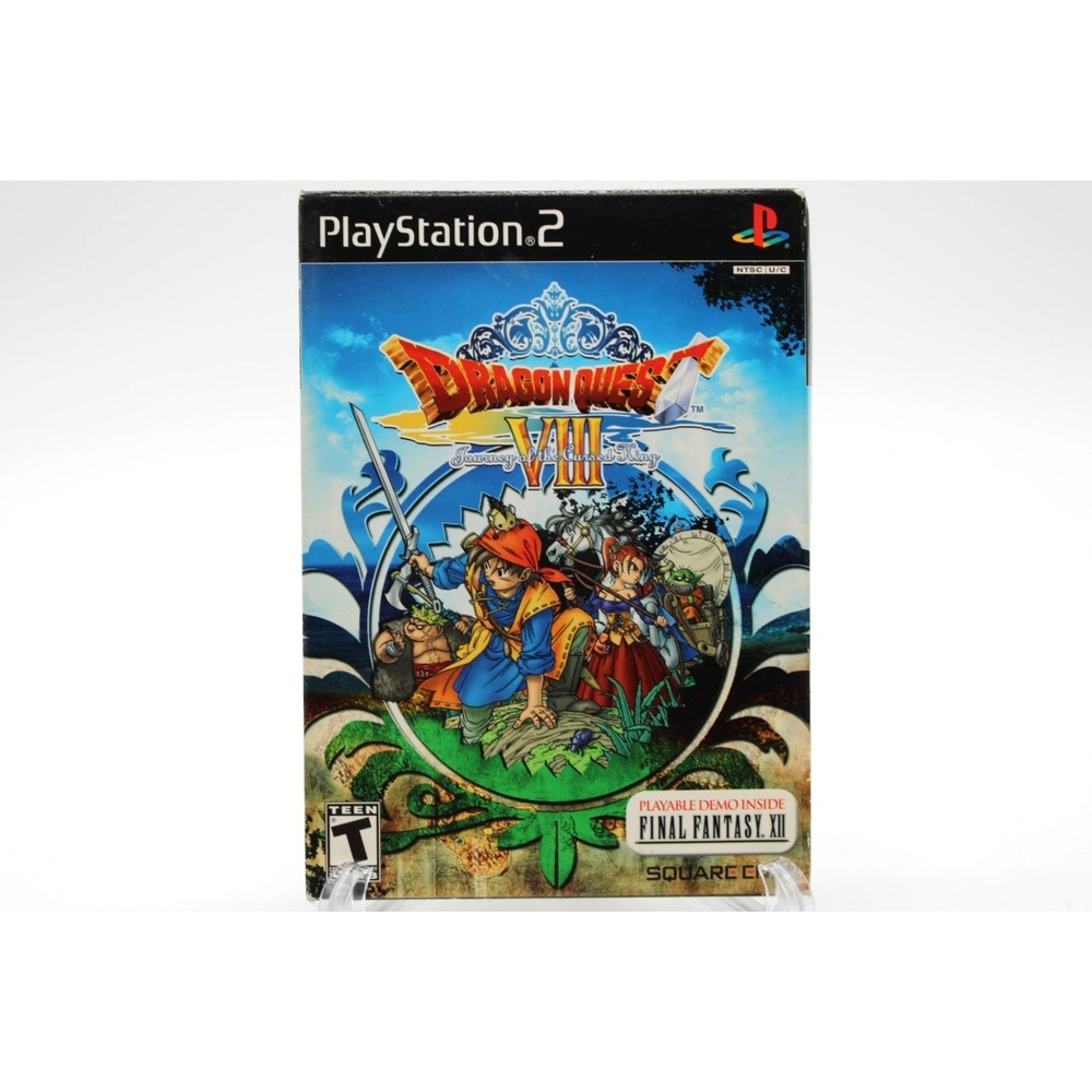 PS2 Dragon Quest VIII: Journey of the Cursed King (PlayStation 2, 2005) SEALED!